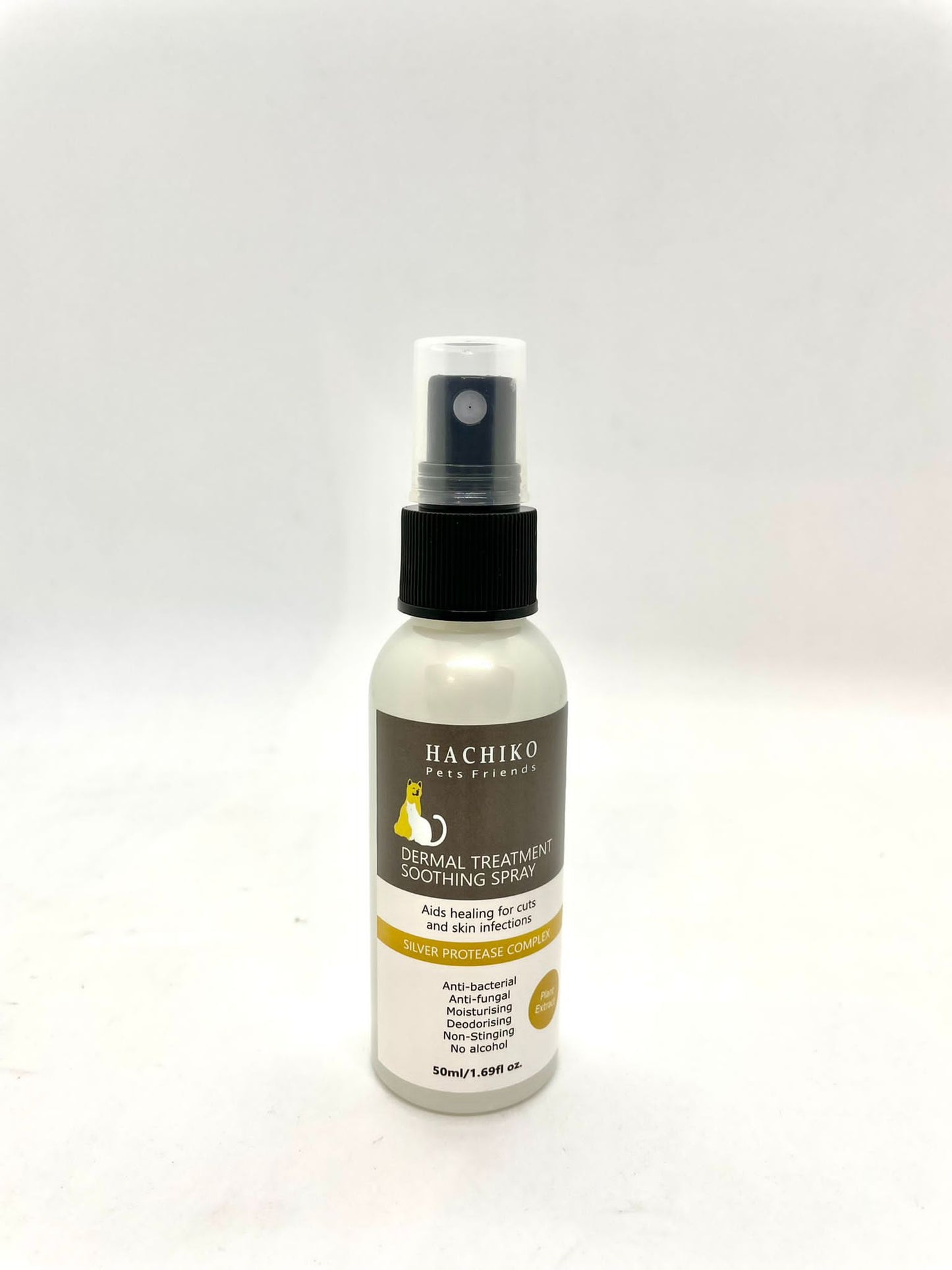 3 Bottle Bundle - Hachiko Pets Dermal Treatment - Soothing Spray - 50ml
